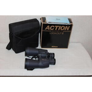 Nikon Action 10x50 CF LookOut IV Binoculars w/ Case & Box